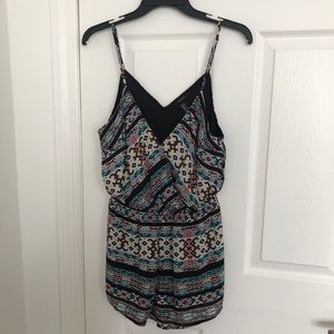 Geometric Pattern Romper